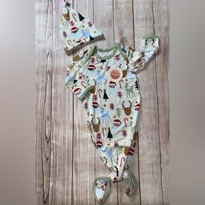 🎄Emerson & Friends | Knotted Gown & Hat